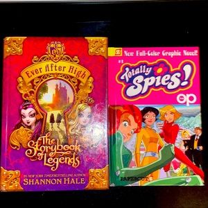Ever After High and Totally Spies Books